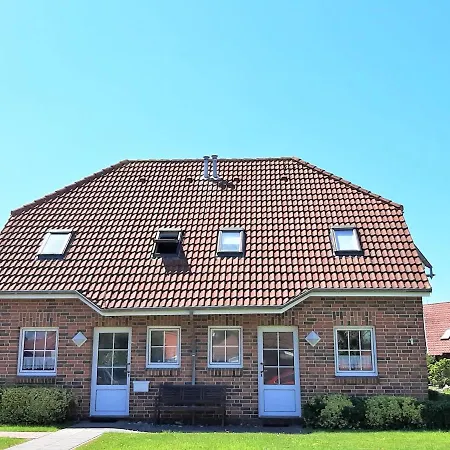 Haus Tjalk Tjalk Rechts Casa de Férias Norddeich (Norden)